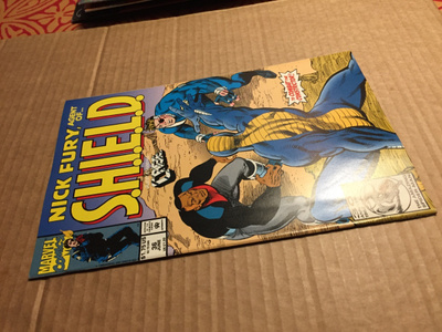 MARVEL NICK FURY S.H.I.E.L.D 36/1992 HYVÄ
