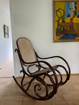 ” Böömiläistyylinen keinutuoli ”