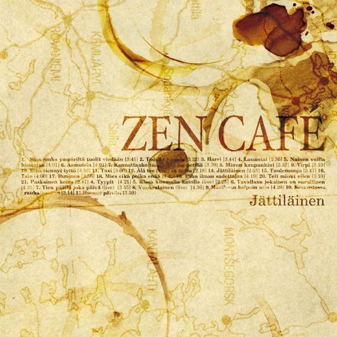 Zen Cafe - Jättiläinen (2CD) HIENO KUNTO!!