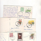 Tuberkuloosi, merkit korteilla, 5 kpl. , 1981-83-73. - pikkukuva 1