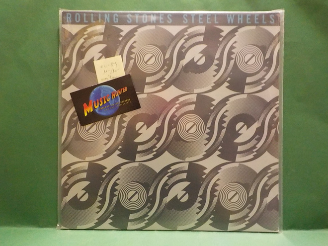 ROLLING STONES - STEEL WHEELS M-/M- EU -89 LP