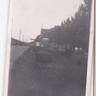 VANHA Valokuva Rautatie Asema Hämeenlinna Juna 6x9 cm 1940-l - pikkukuva 1
