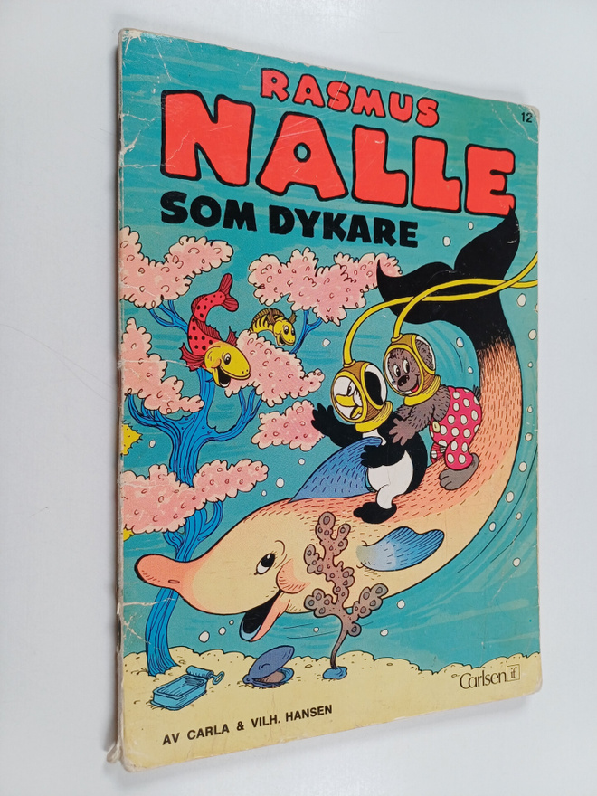 Carla Hansen : Rasmus Nalle : Som Dykare