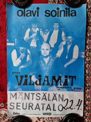 Yhtye Viljamit,Olavi Soinila 60×42cm