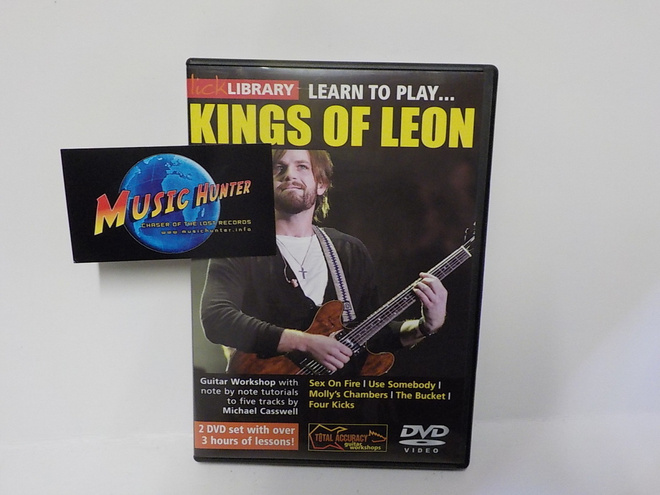 LEARN TO PLAY KINGS OF LEON UUSI 2DVD