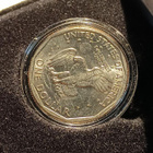 US 1981-S Susan B Anthonyn 1 dollarin kolikko ilmainen Proof - pikkukuva 2