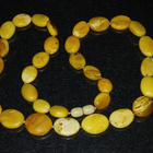Baltic Amber EGG YOLK natural antique Itämeren meripihka - pikkukuva 3