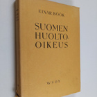 Einar Böök : Suomen huolto-oikeus - pikkukuva 1