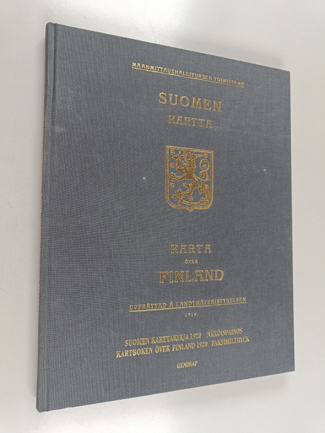 Erkki-Sakari (toim.) Harju : Suomen karttakirja 1920 : nä...