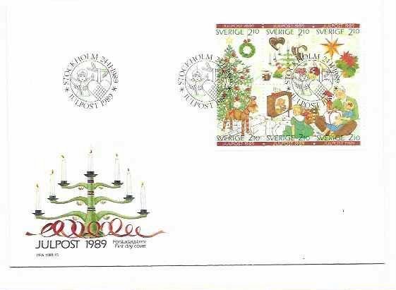 RUOTSI Mi 1576-81 sarja LUETT. 1,80€ FDC 5€