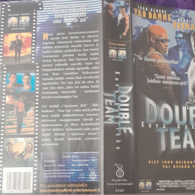 Douple team vhs jean claude van damne