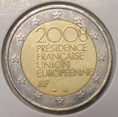 France . 2€ 2008 .