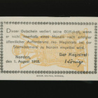 Saksa Notgeld 50 Pfennig, Norden 1.8.1918 - pikkukuva 2