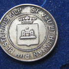 Palkintomitali. Hämeenlinnan piir hiihtomest. kilpailut 1920 - pikkukuva 1