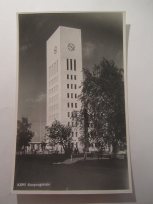 VANHA Postikortti Lappi Kemi 1950-l  Alkup.Mallikappale