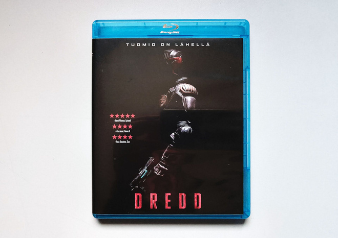 Dredd (2012) suomijulkaisu blu-ray