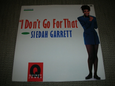 Maxi single Quincy Jones feat. Siedah Garrett: I don't go fo