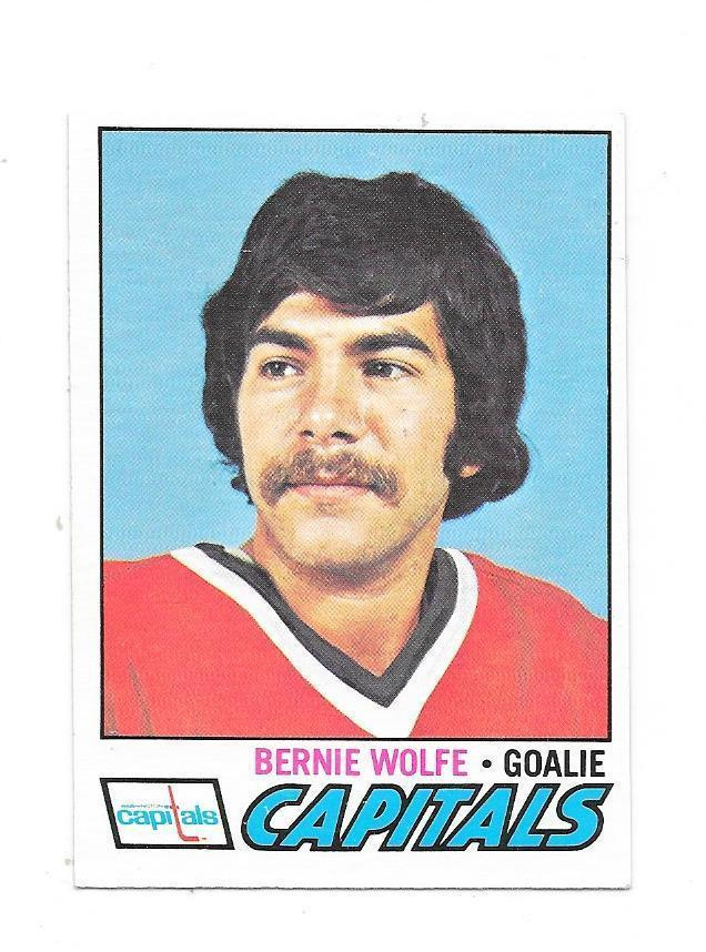 1977-78 OPC #138 Bernie Wolfe Washington Capitals MV