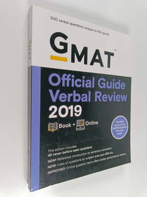 GMAT Official Guide Verbal Review 2019
