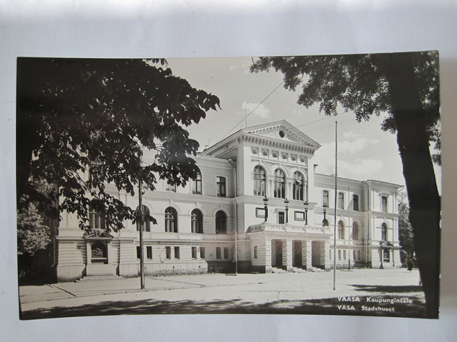 VANHA Postikortti Vaasa 1950-luku Alkup.Mallikappale