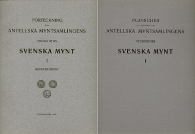 Antellin rahakokoelman luettelot 7 osaa 1908-2009