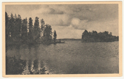 Jämsänkoski Haavisto järvi 40-luku
