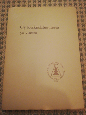 Oy KESKUSLABORATORIO 50 vuotta