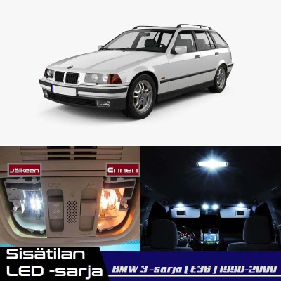 BMW 3 (E36) Sisätilan LED-sarja 17-osainen