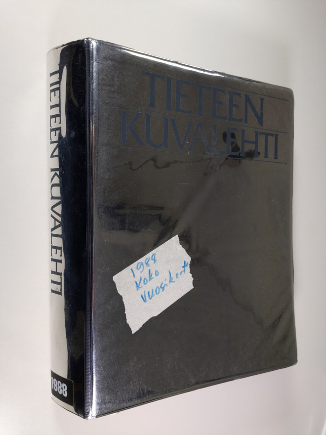 Tieteen kuvalehti vuosikerta 1988 (1-12) + kansio