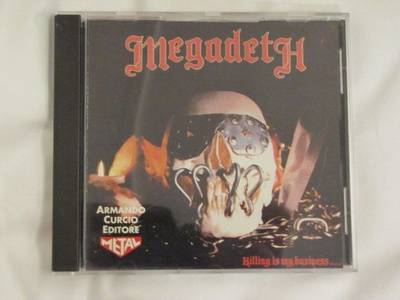 Megadeth killing is my business…. Cd soittamaton italia 1992