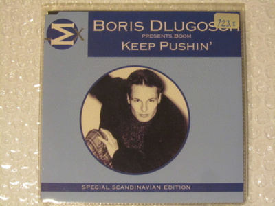 Boris Dlugosch Presents Boom • Keep Pushin' CD Maxi-Single