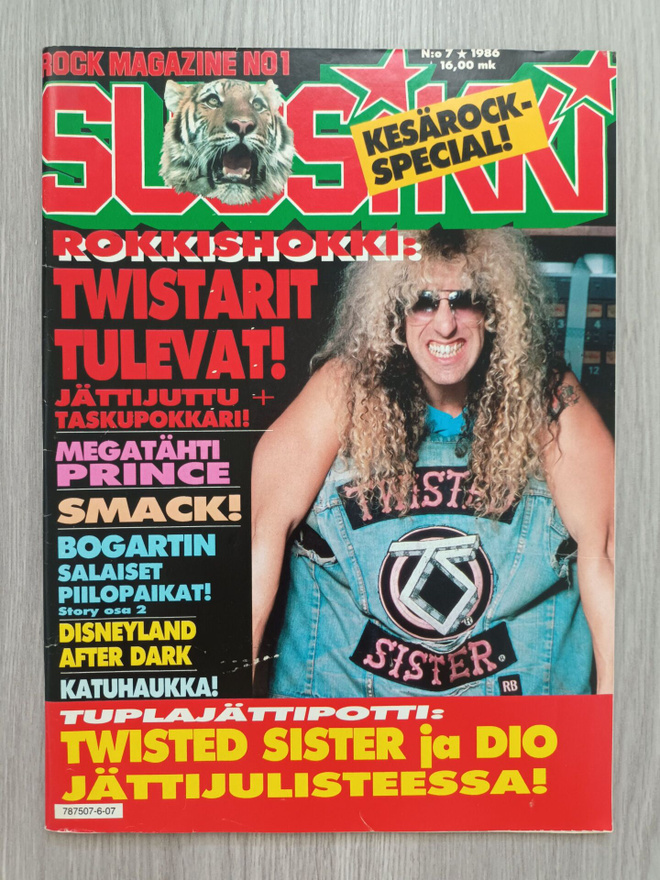 Suosikki 7/1986 (sisältää julisteet)