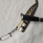 Puukko messinki / nahkatupella - pikkukuva 4