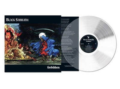 BLACK SABBATH : Forbidden - LP, Ultra Clear, LTD, uusi