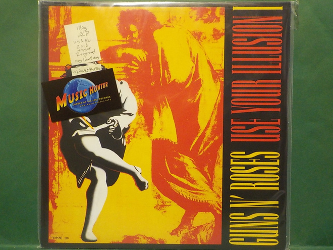 GUNS N' ROSES - USE YOUR ILLUSION I - EX+/EX+ 180g 2LP