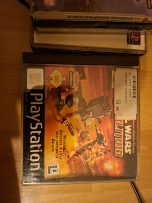 PS1 Star Wars Demolition CIB, saksankielinen