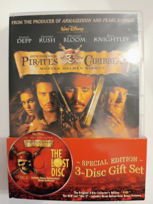 Pirates of thCaribbean, Special edition, 3-Levyn setti - DVD