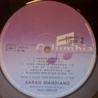 SARAH MANDIANO :: OMBRE CHINOISE :: VINYYLI LP 1984 ! - pikkukuva 4