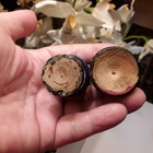 Puunukke x 2 , vanhat miniatyyri pariskunta - pikkukuva 3