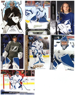 7 x Maalivahti ANDREI VACILEVSKIY Tampa Bay Lightning