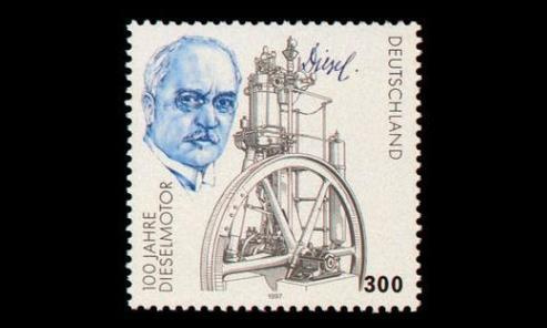 Saksa 1942 ** Diesel-moottori 100v (1997)