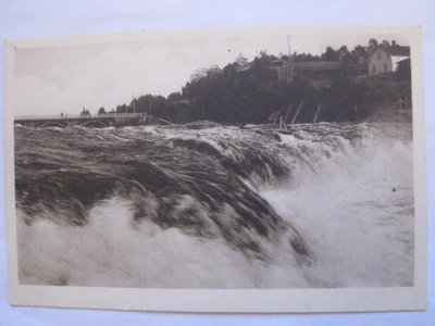 VANHA Postikortti Kajaani 1900-l