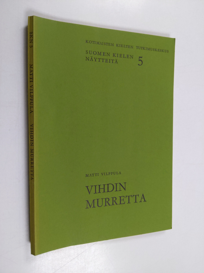 Matti Vilppula : Vihdin murretta