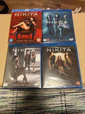 Nikita kaudet 1-4 Blu-ray UUSI suomitekstit