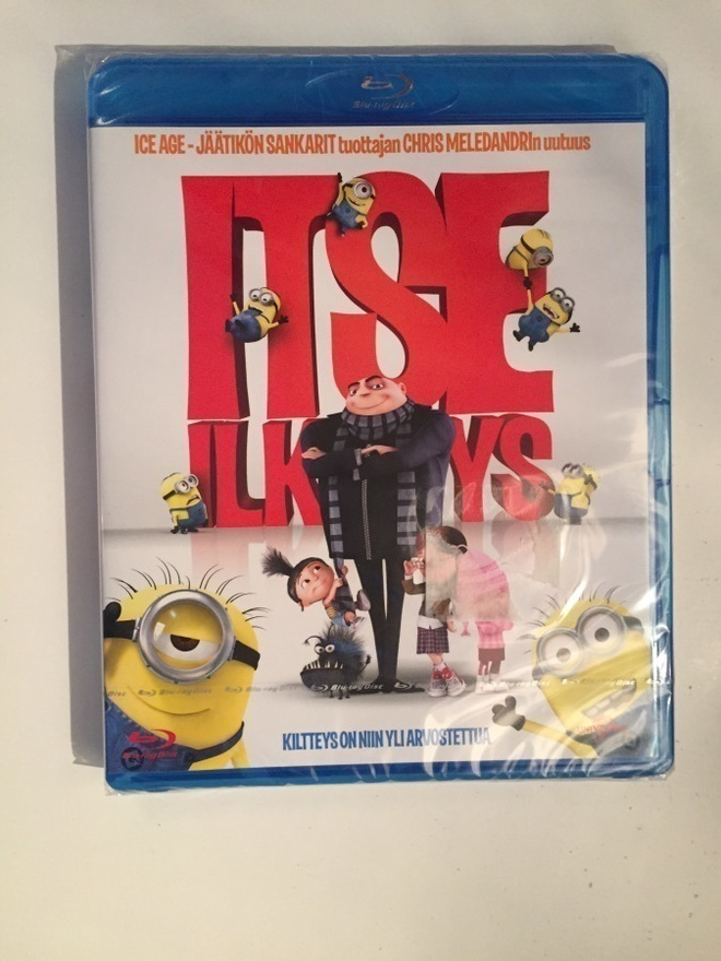 Itse ilkimys (Blu-ray) animaatio (UUSI)