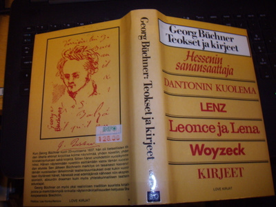 Georg Buchner: Teokset ja kirjeet ( 1 p.1984 ) Sis.postikulu