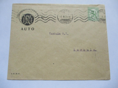 1925 Försäkringsaktibolaget AUTO liikekuori