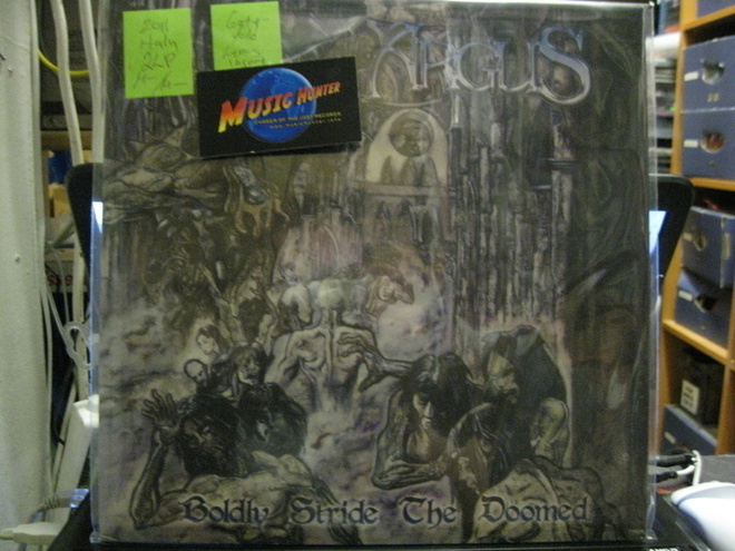 ARGUS - BOLDLY STRIDE THE DOOMED M-/M- 2LP