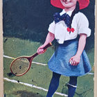 Pikkuleidi pelaamassa tennistä, p. 1917 - pikkukuva 1