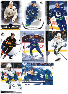 8 x ELIAS PETTERSSON Sharks, Canucks